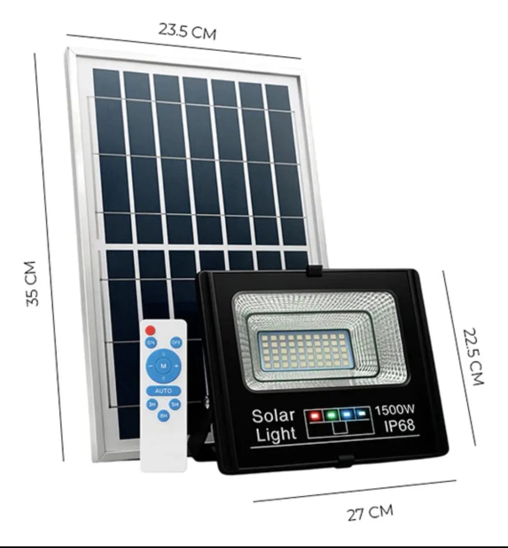 LUMINARIA SOLAR LED 1500W