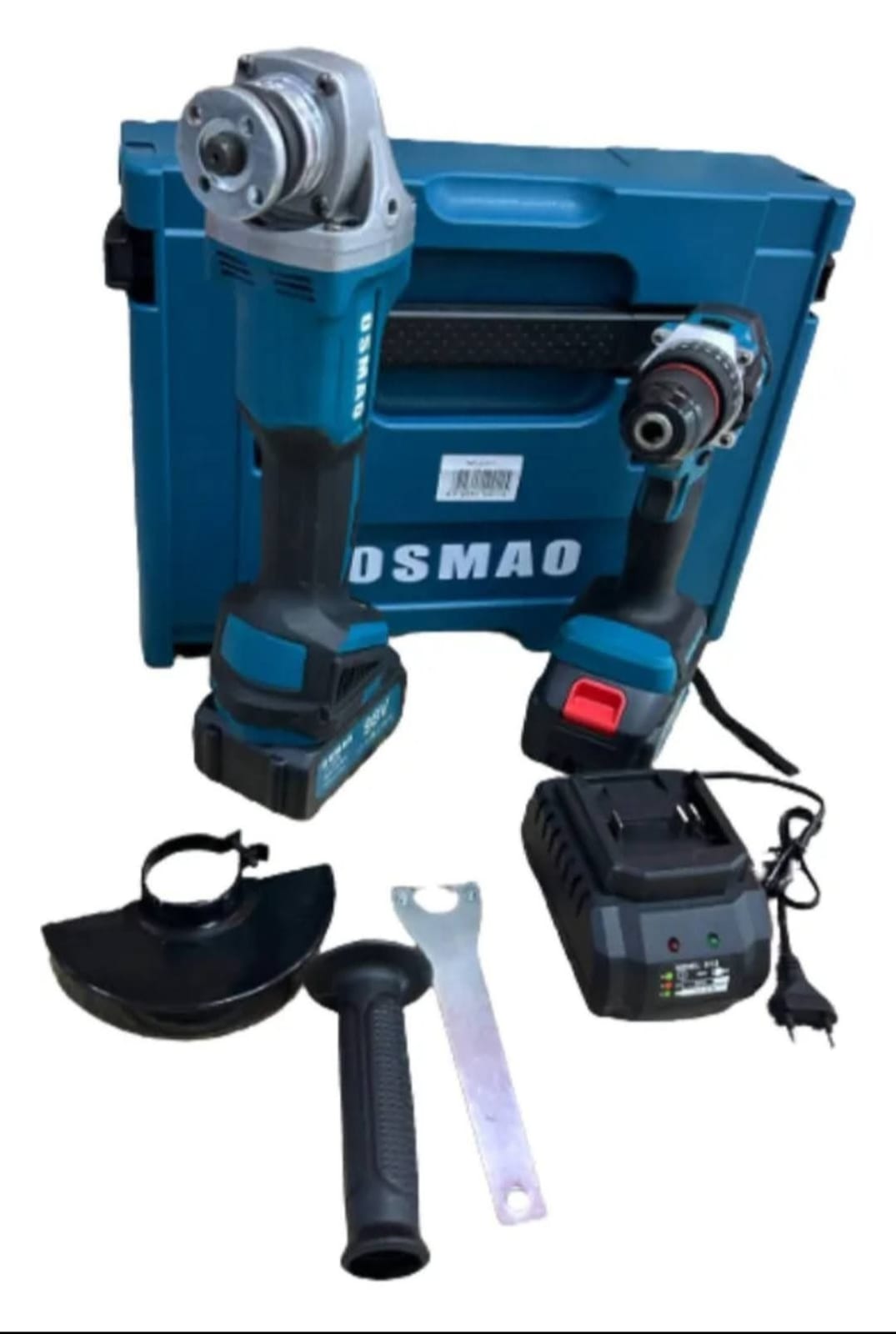 KIT 2 HERRAMIENTAS TALADRO Y ESMERIL OSMAO