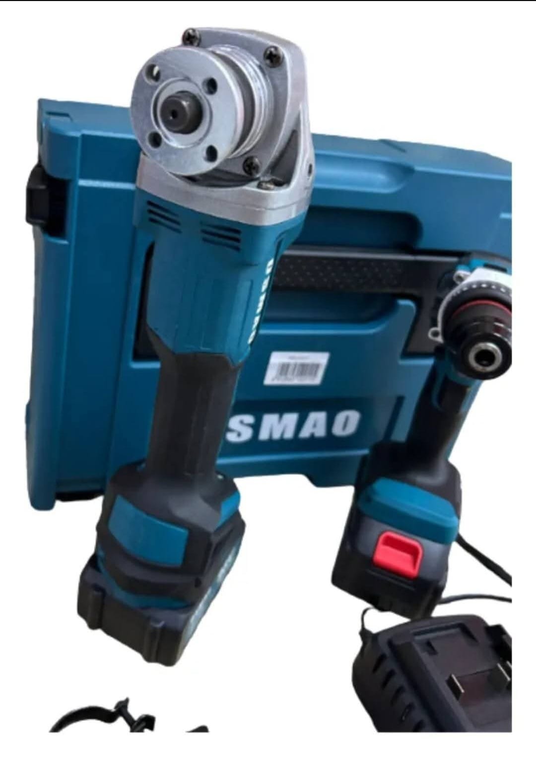 KIT 2 HERRAMIENTAS TALADRO Y ESMERIL OSMAO