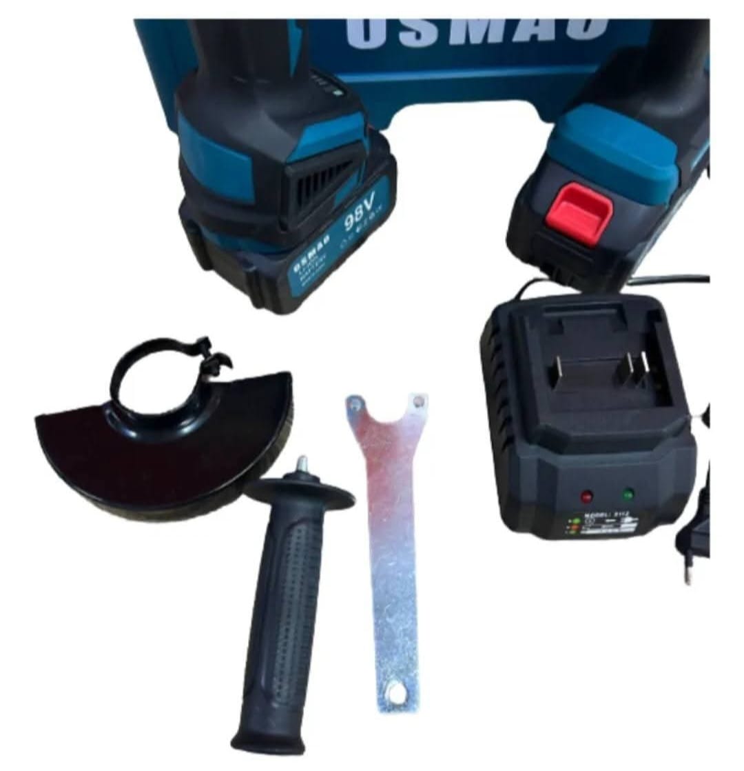KIT 2 HERRAMIENTAS TALADRO Y ESMERIL OSMAO