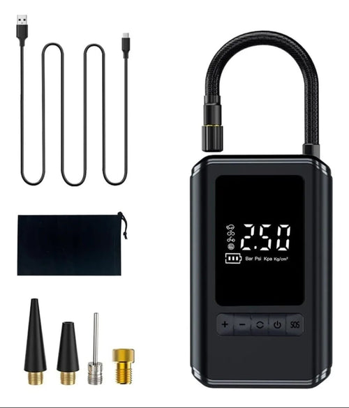 COMPRESOR DE AIRE PORTATIL PARA AUTO