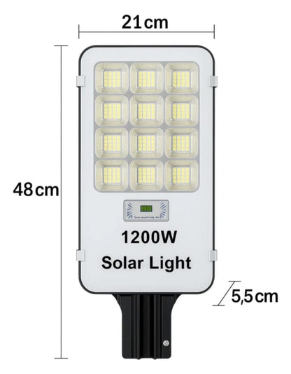 LUZ SOLAR DE 1.200W TASBEL