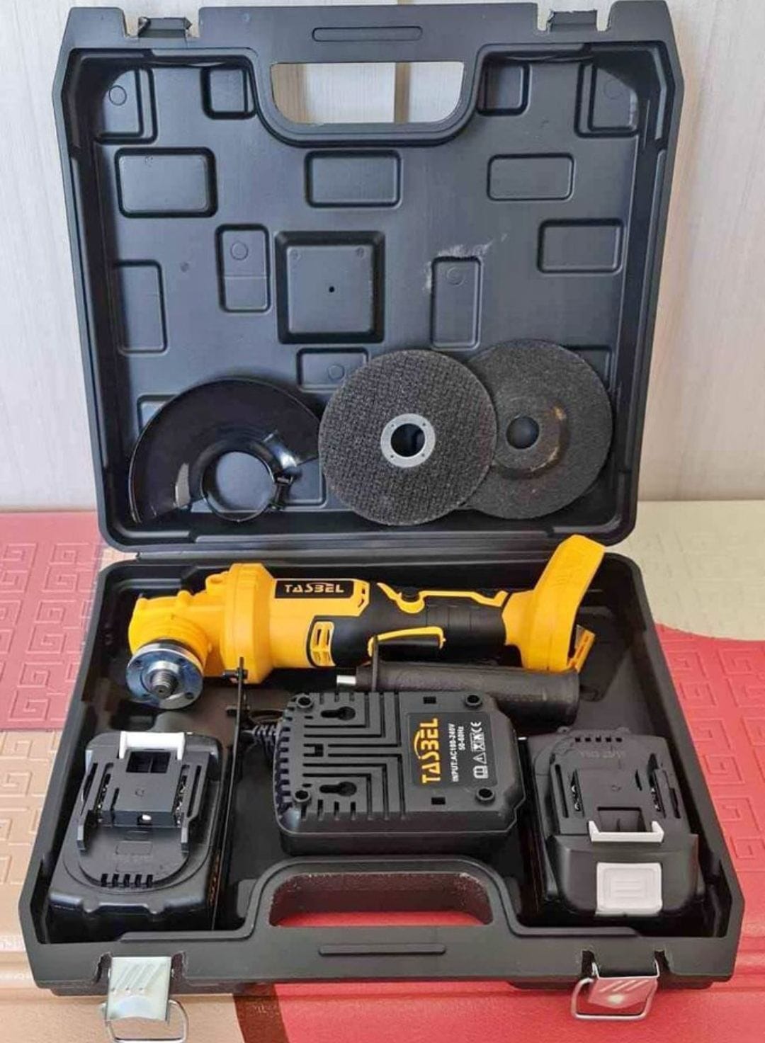 ESMERIL ANGULAR INALAMBRICO TASBEL