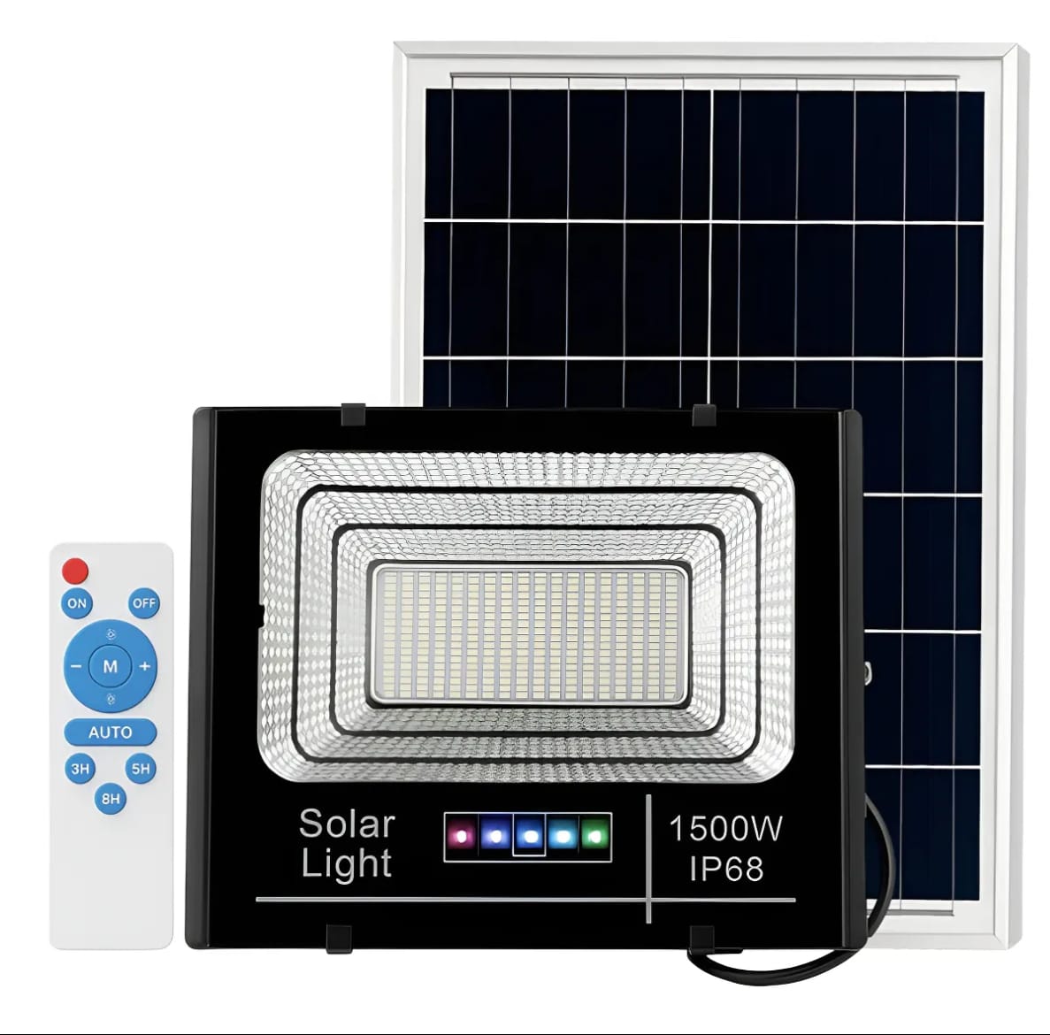 LUMINARIA SOLAR LED 1500W